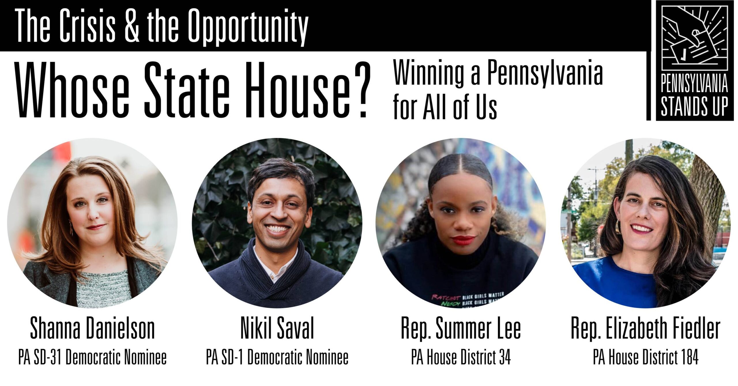 Whose State House? Winning a Pennsylvania for All of Us—Virtual Forum