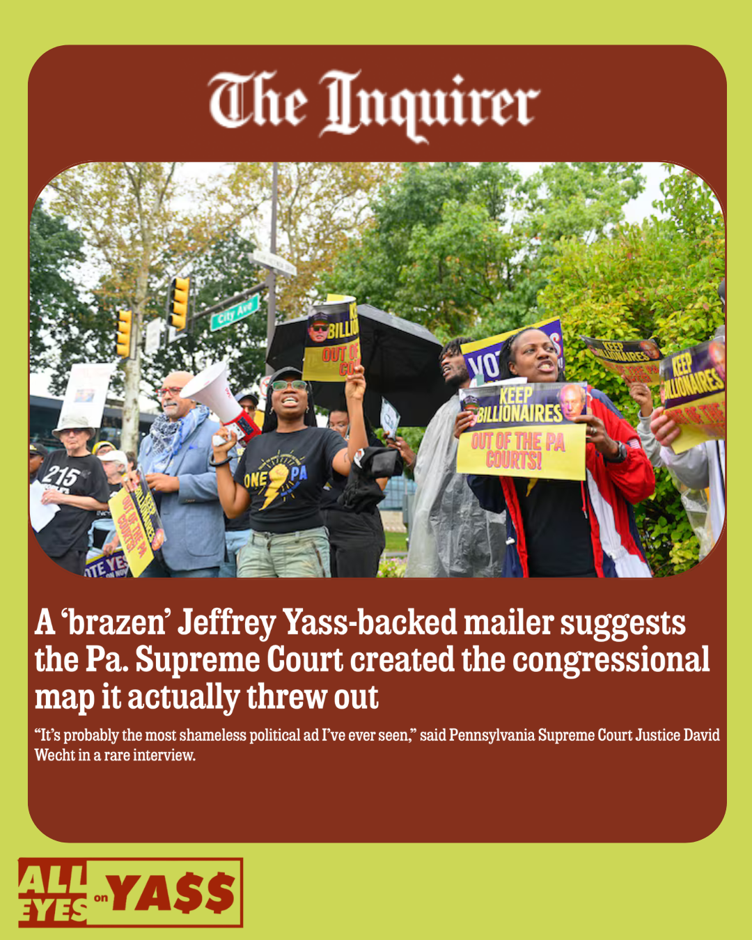 We Keep Each Other Safe, Vote YES Nov 4th!